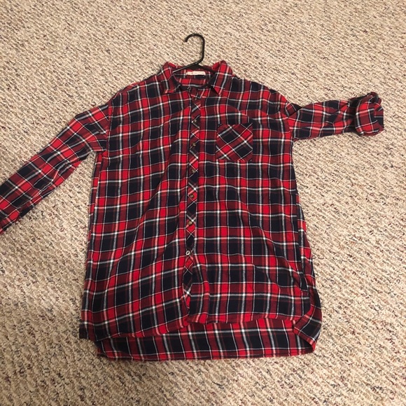Cute Christmas women’s button down flannel - Picture 2 of 3